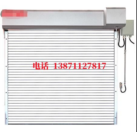 佛山PVC地磁式钢制复合防火防爆卷帘门