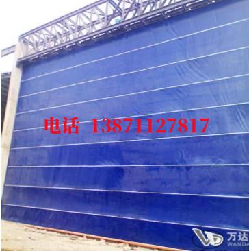 佛山PVC地磁式柔性门